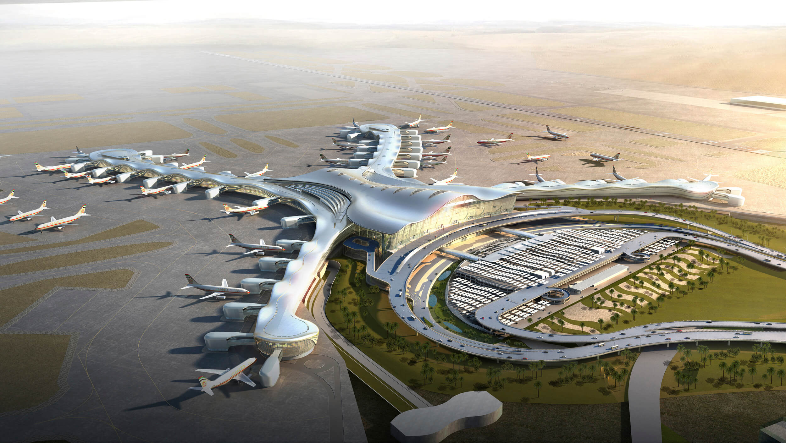 Abu Dhabi Airport Zayed International Airport Expansion